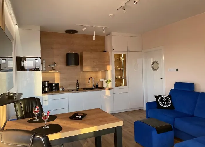 Perlowa Przystan - Komfort Widok Na Morze, Parking