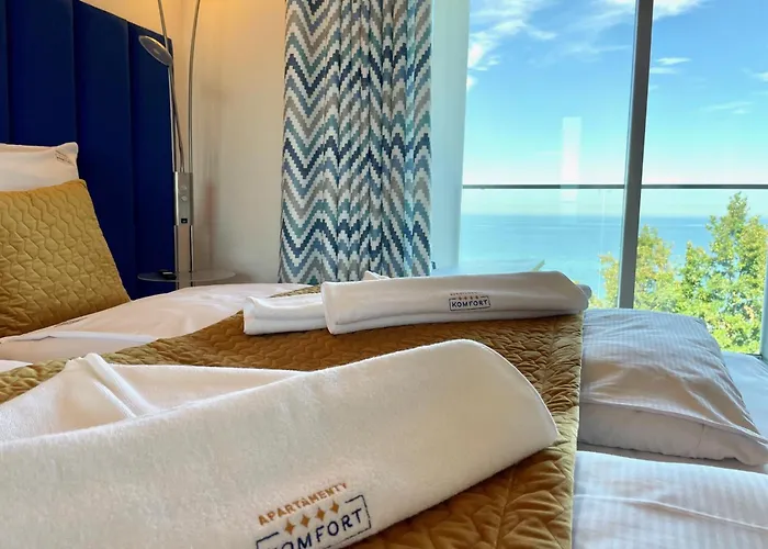 Perlowa Przystan - Komfort Widok Na Morze, Parking *